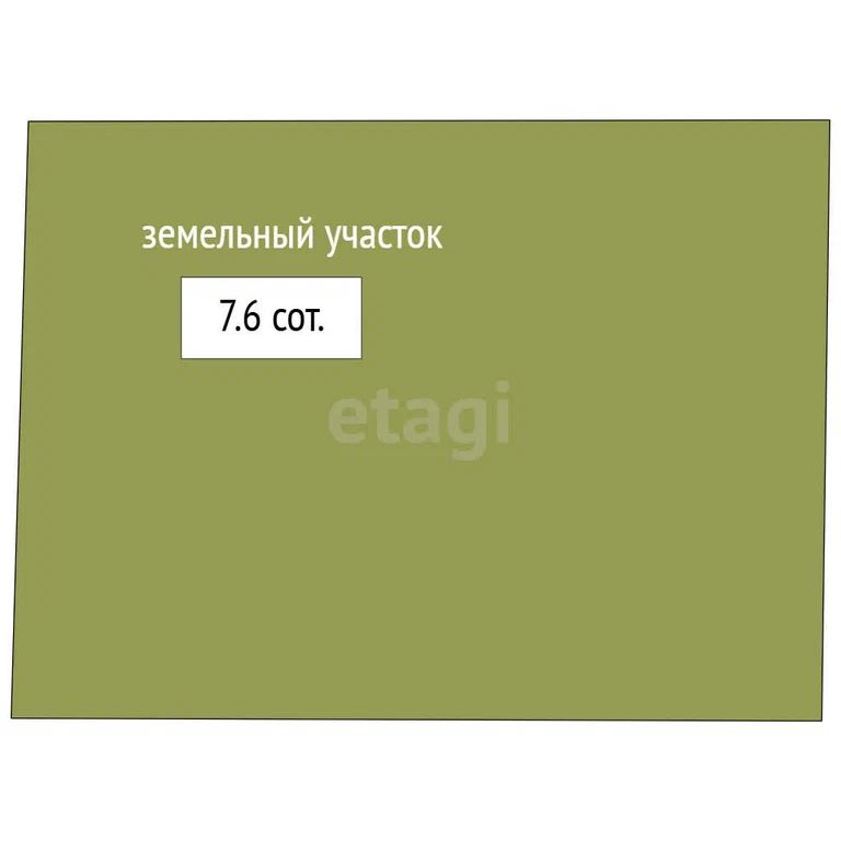 Продажа участка, 7.6 соток