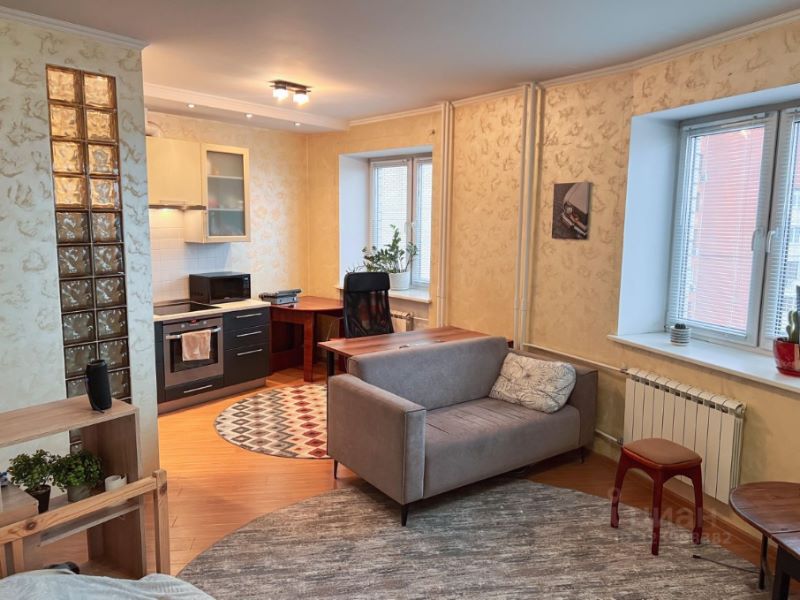 Студия, 39.6 м², 13/17 этаж