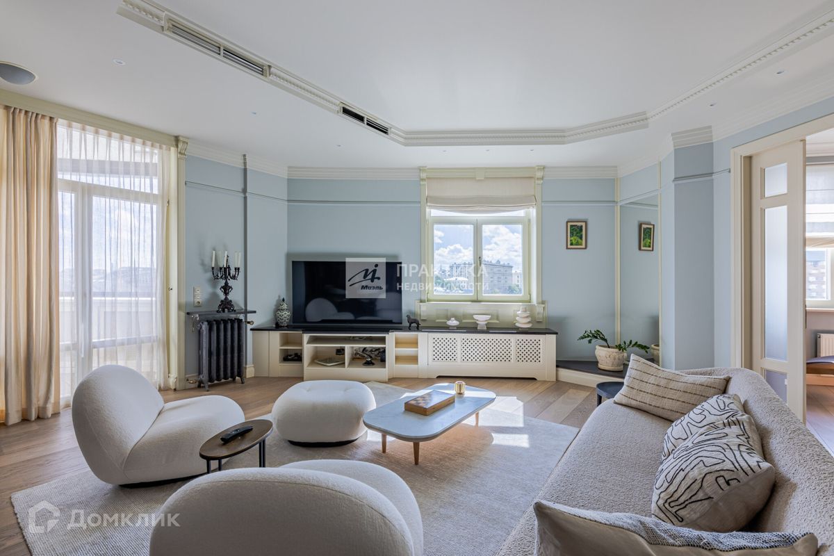 5-комн. квартира, 190 м2, 6/8 этаж