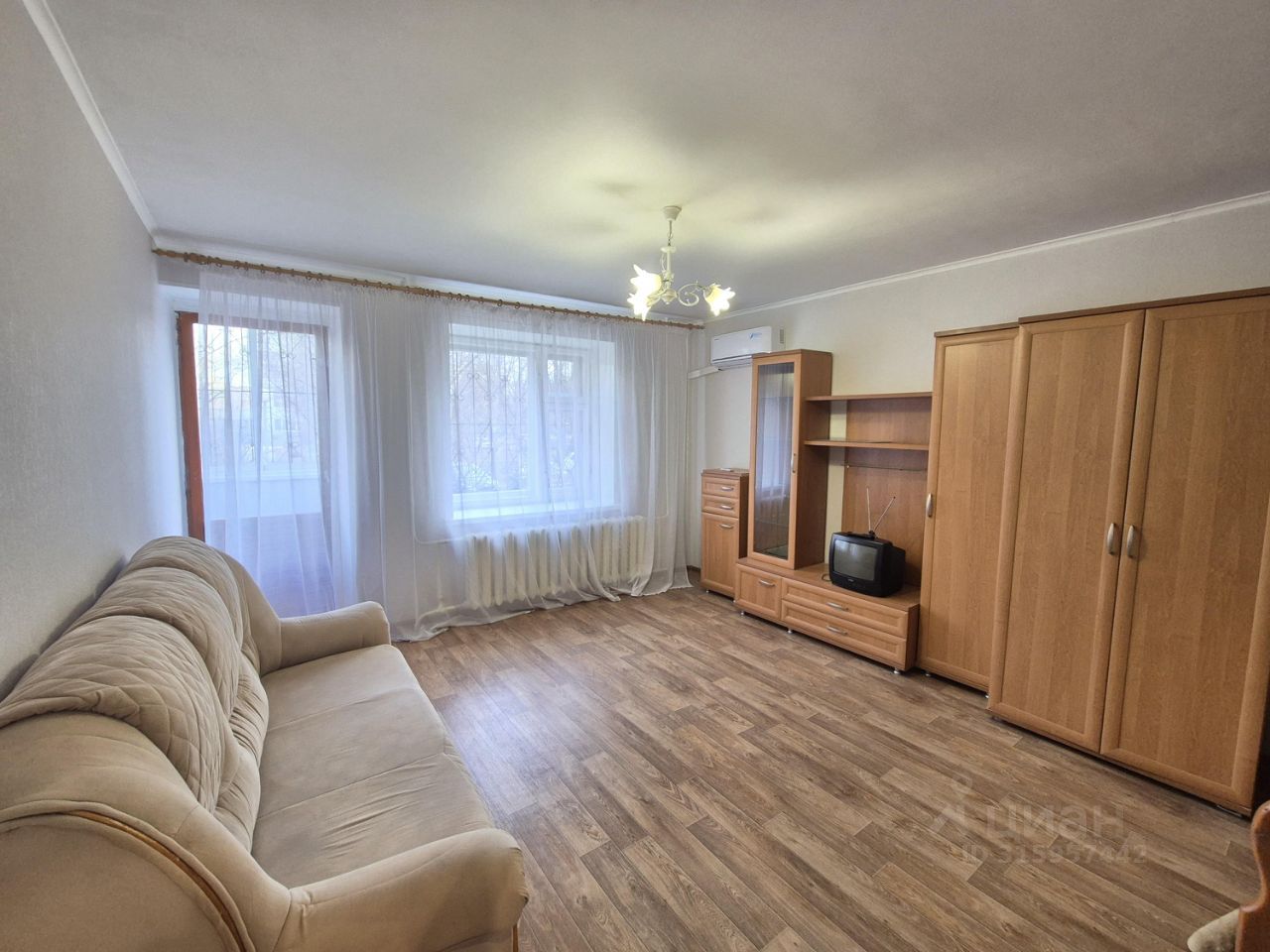 1-комн., 36 м², 1/5 этаж