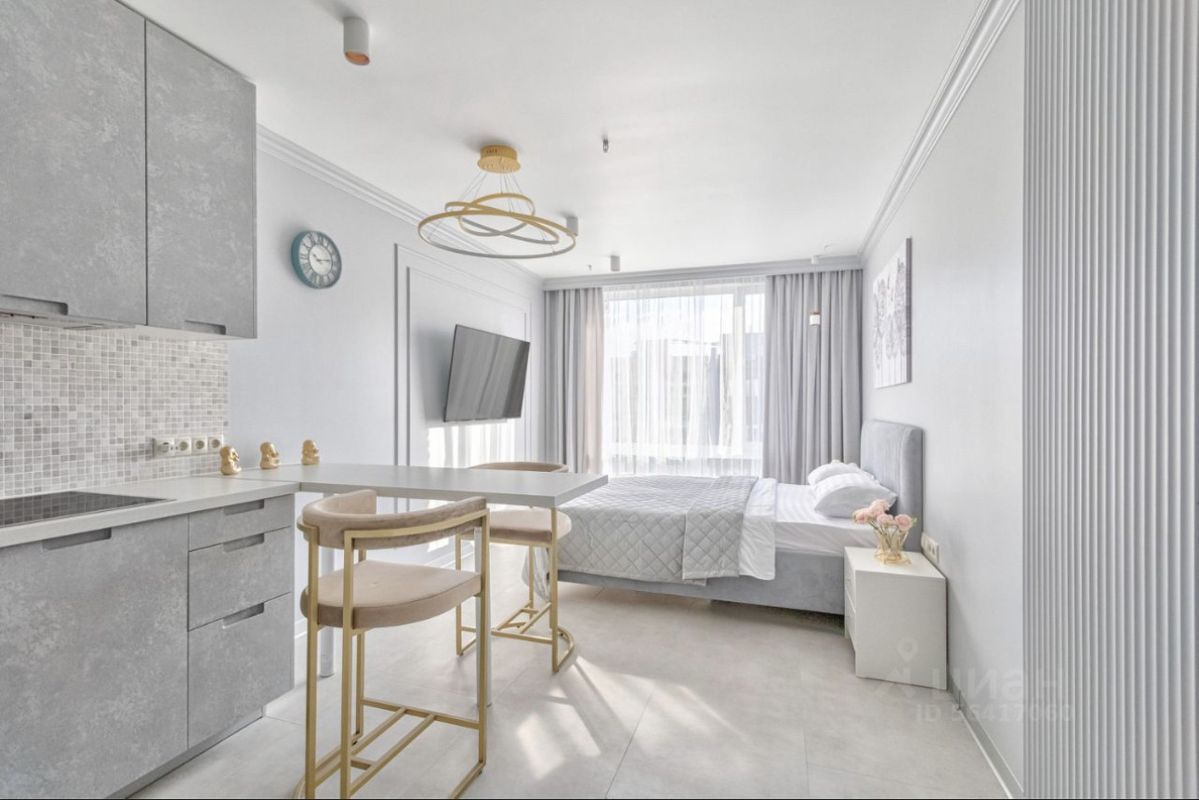 Студия, 26.5 м², 7/22 этаж