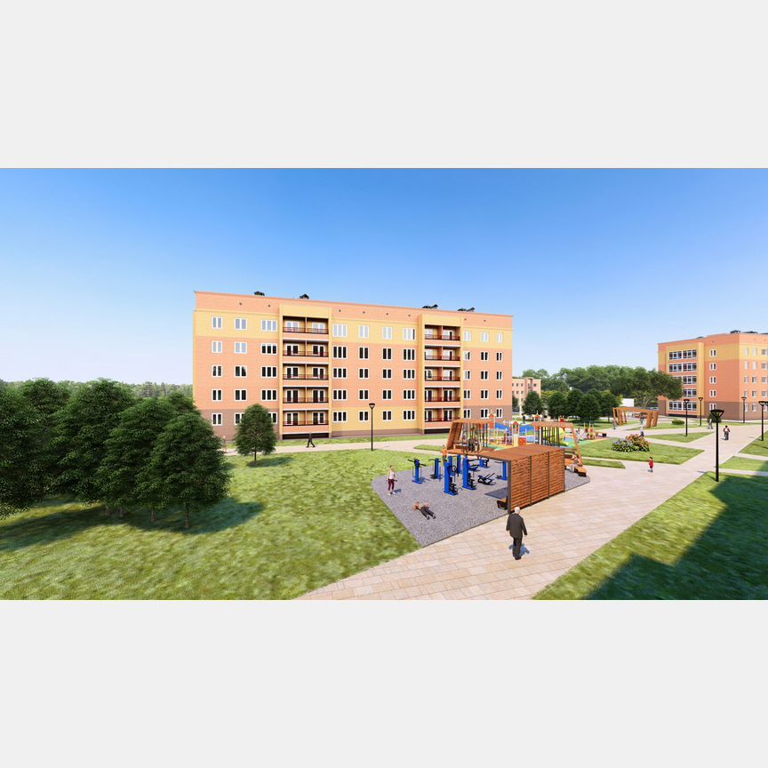 2-комн. квартира, 49 м2, 5/5 этаж
