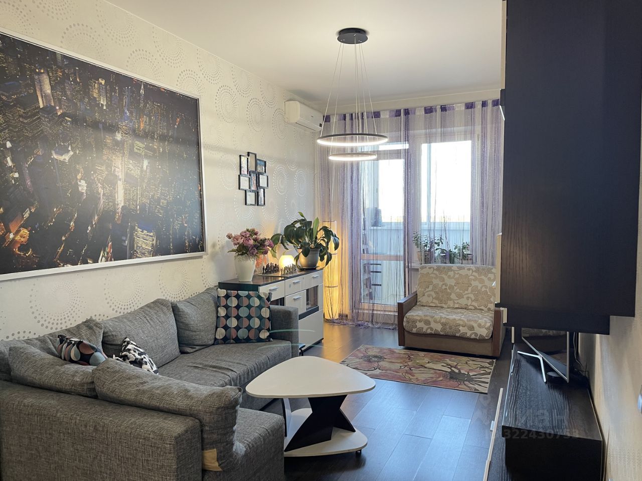 2-комн., 58.6 м², 11/13 этаж