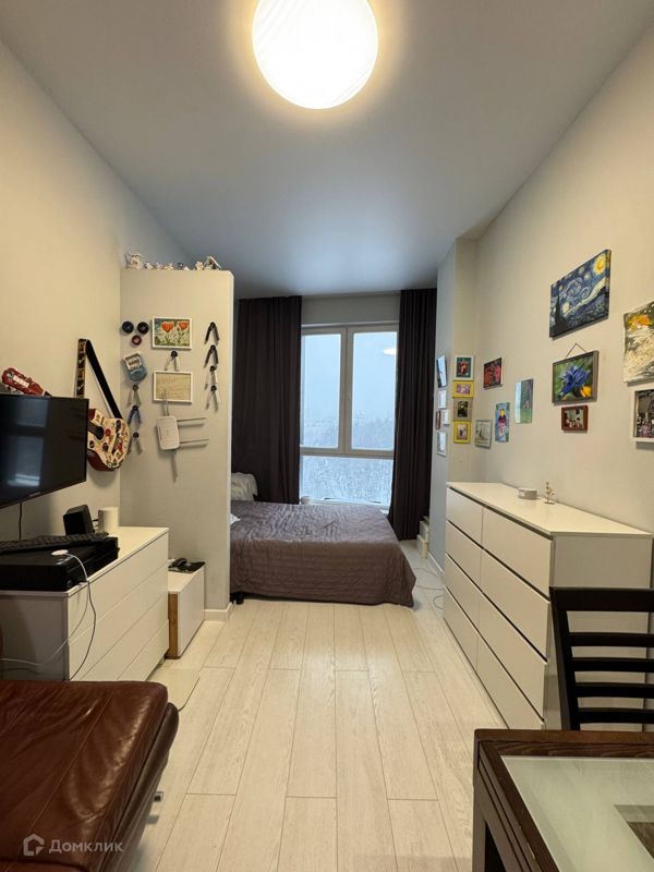 Студия, 30 м², 8/19 этаж