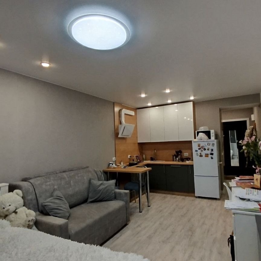 Студия, 30 м², 15/19 этаж