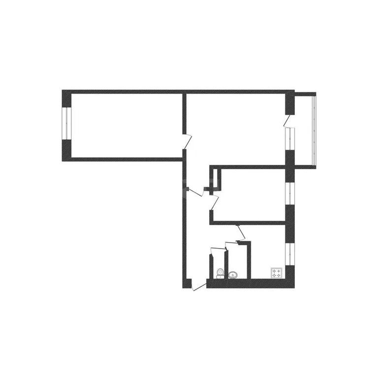 3-комн., 58.8 м², 4/5 этаж