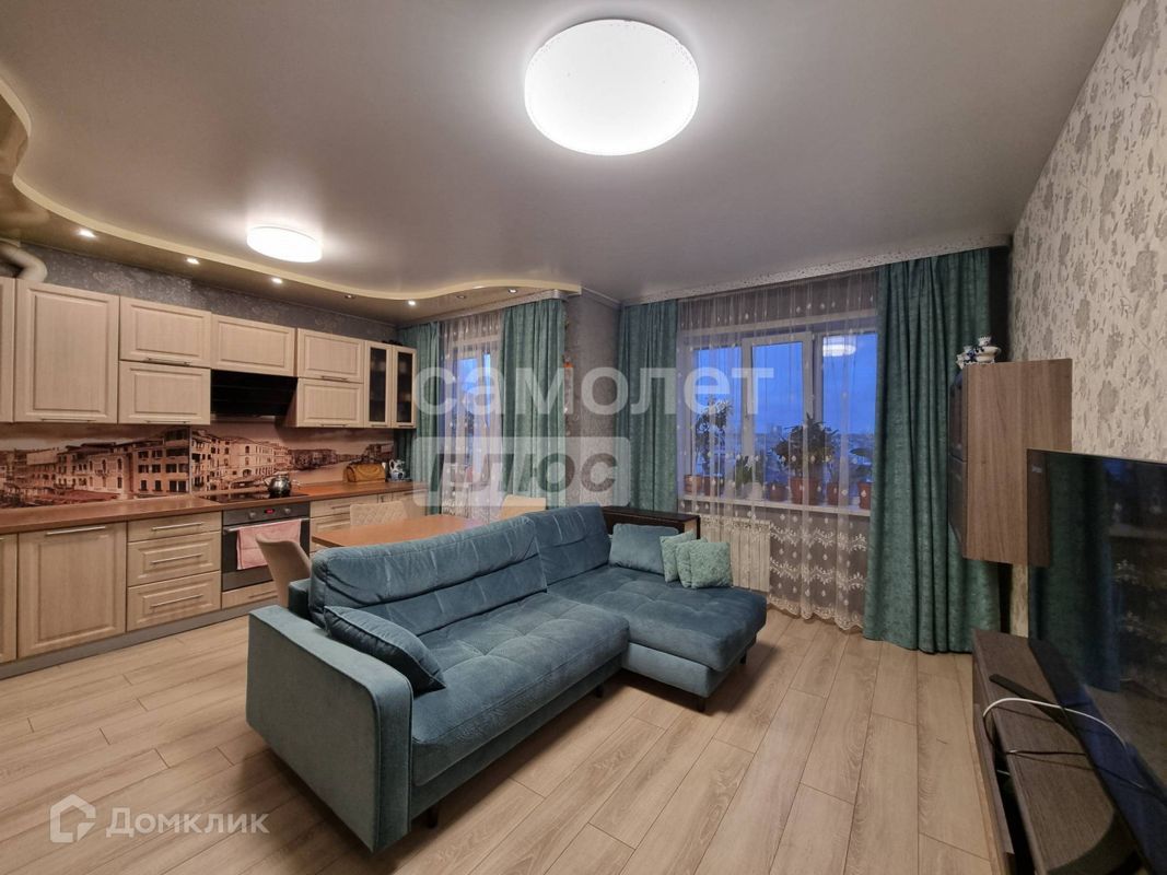 3-комн., 66.3 м², 4/4 этаж