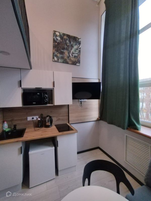 Студия, 27 м², 2/6 этаж