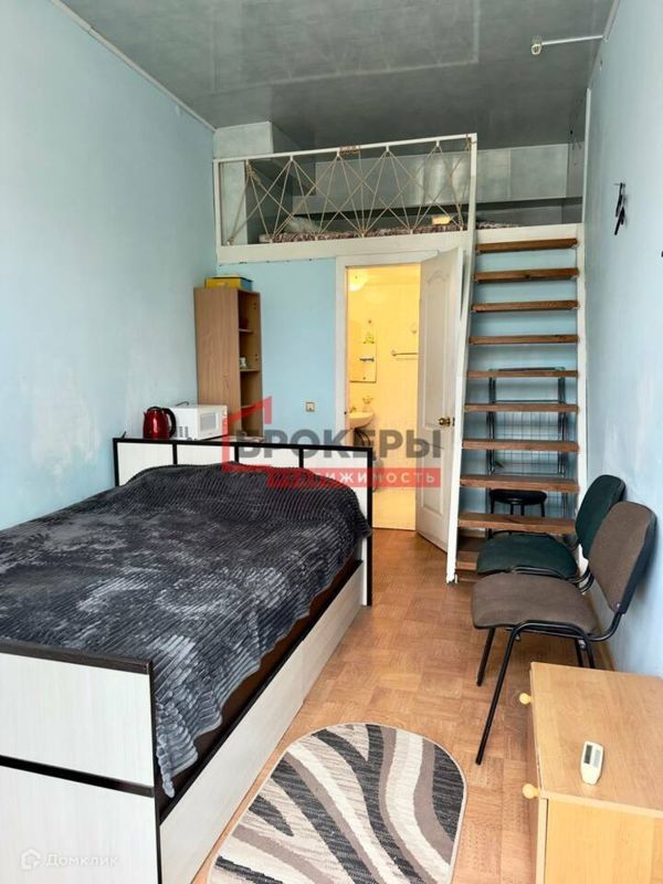 Студия, 15.8 м², 1/2 этаж