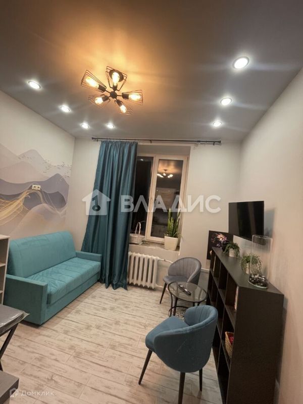 Студия, 15 м², 2/8 этаж