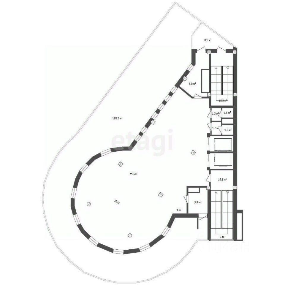 ПСН, 187.1 м², 8/8 этаж