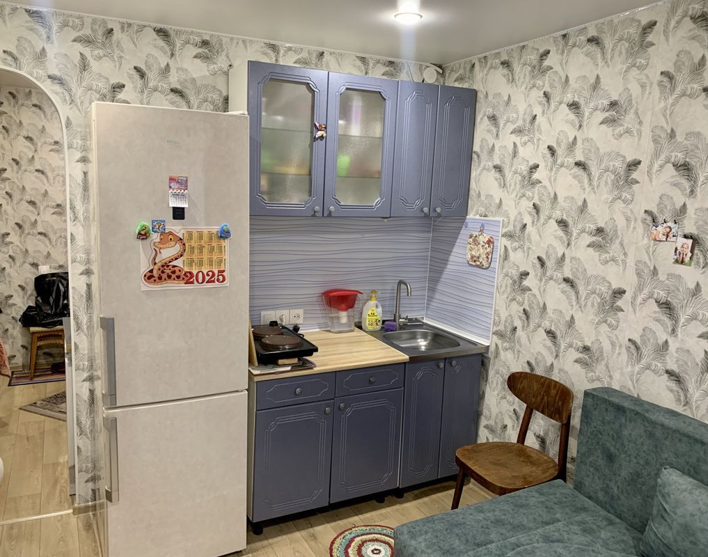 Студия, 18 м², 3/5 этаж