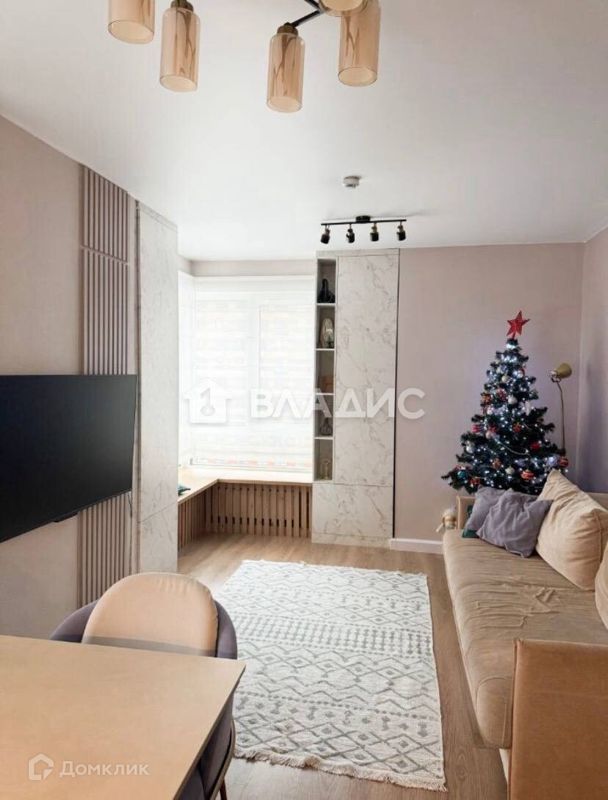 2-комн. квартира, 52.4 м², 7/33 этаж