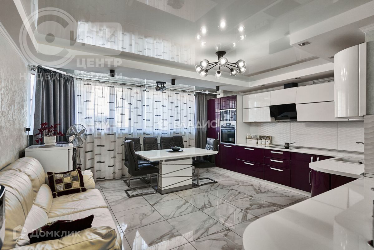 3-комн. квартира, 80.1 м2, 4/25 этаж