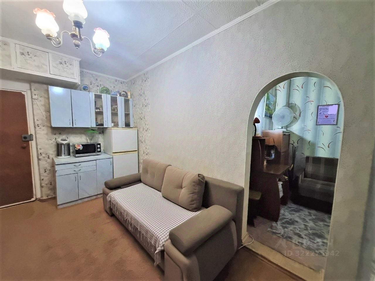 Студия, 16 м², 9/9 этаж