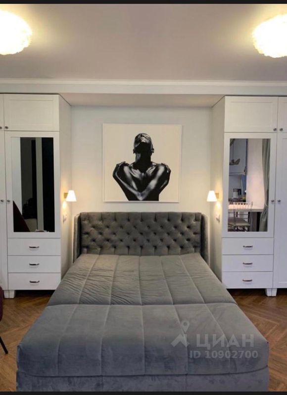 Студия, 38 м², 6/9 этаж