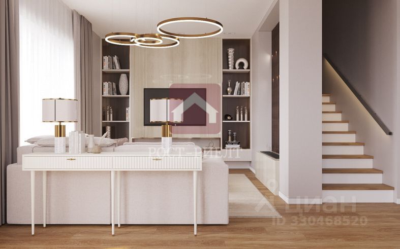 3 этажный, Таунхаус, 260 м², 2 сотки, 3 этажа