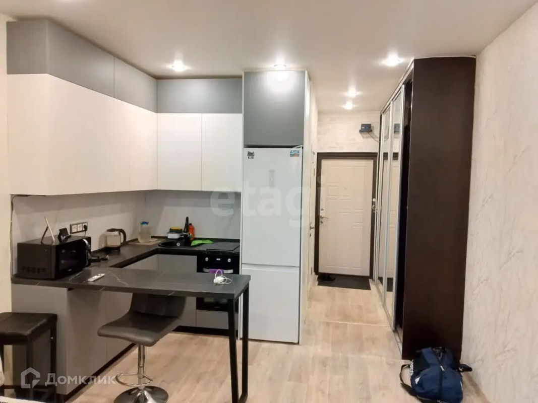 Студия, 24 м², 1/18 этаж