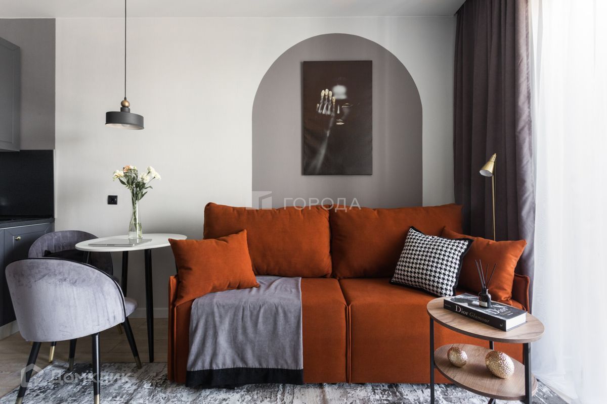 Студия, 24 м², 18/25 этаж