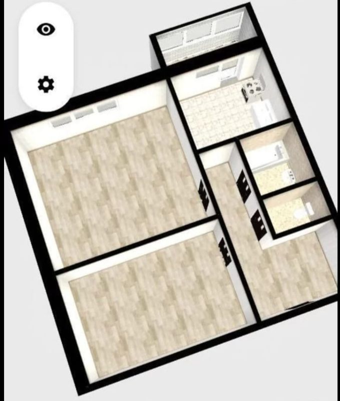 1-комн., 52.1 м², 1/9 этаж