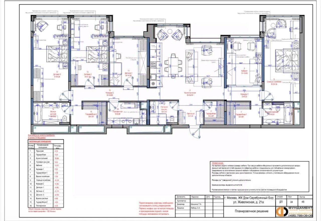 5-комн., Квартира в новостройке, 200.2 м², 20/22 этаж