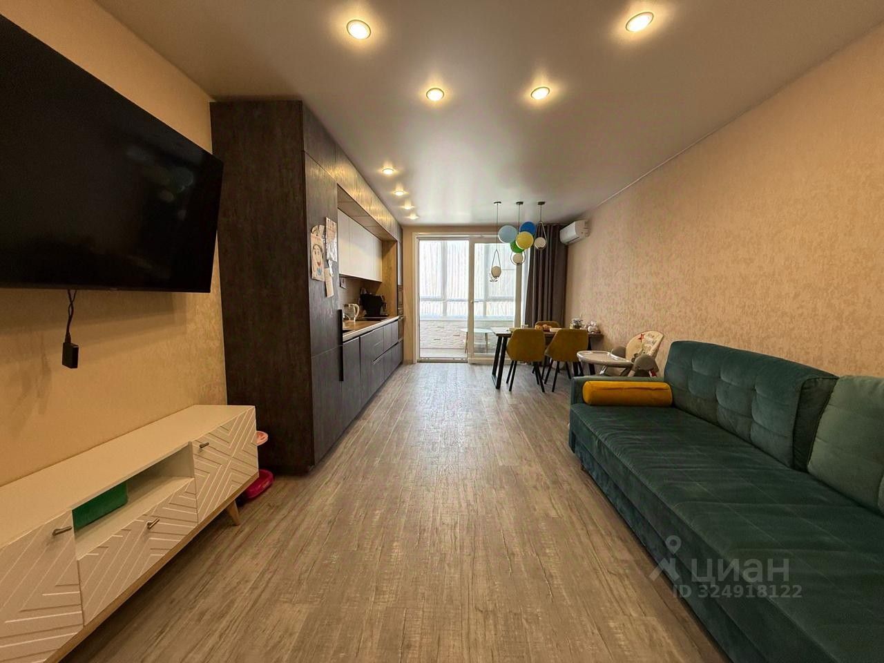 3-комн. квартира, 80.6 м², 2/10 этаж