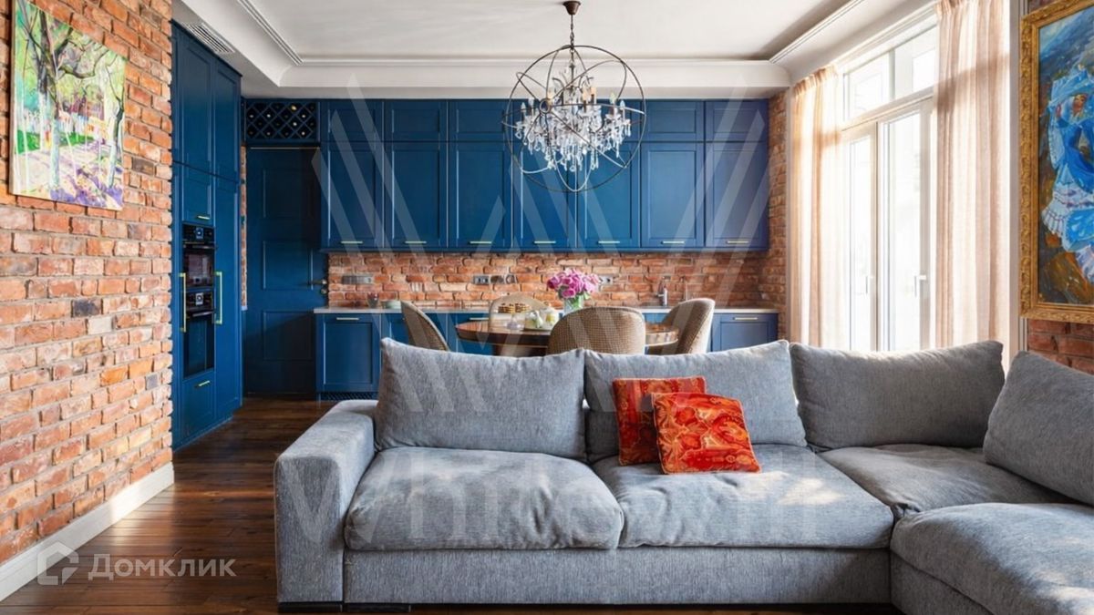 4-комн., 130 м², 6/8 этаж