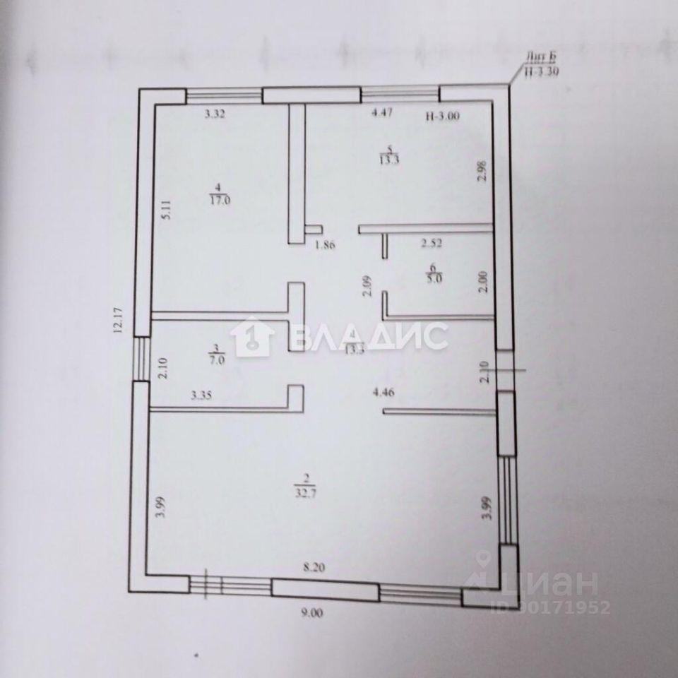 1 этажный, Таунхаус, 86.7 м², 1 этаж