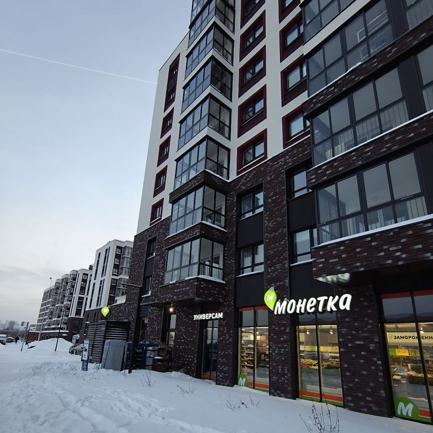 3-комн., 53.6 м², 6/9 этаж