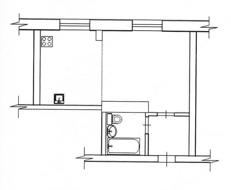 1-комн., Квартира, 31.9 м², 4/5 этаж