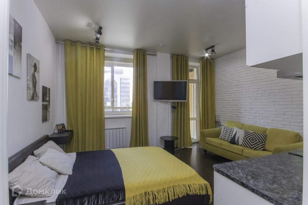 Студия, 28.5 м², 6/9 этаж