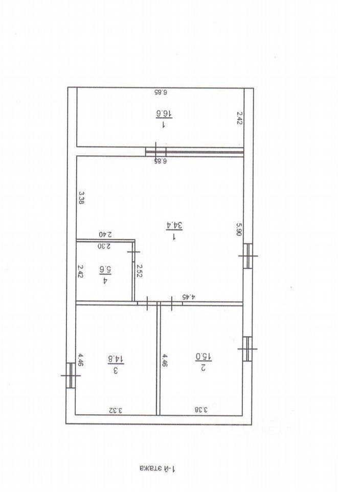 Дом, 95 м², 6 соток