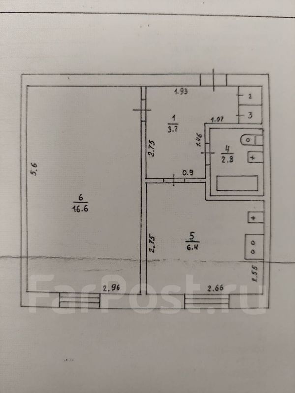 1-комн., 30.2 м², 2/5 этаж