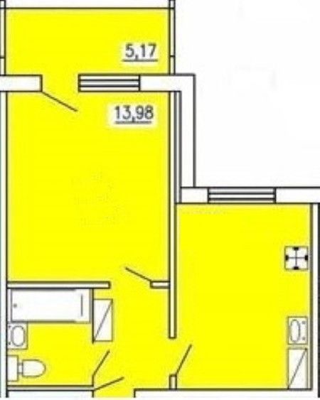 1-комн., 39.69 м², 8/10 этаж