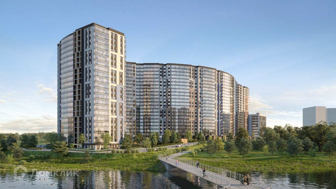 1-комн. квартира, 40.1 м2, 20/22 этаж
