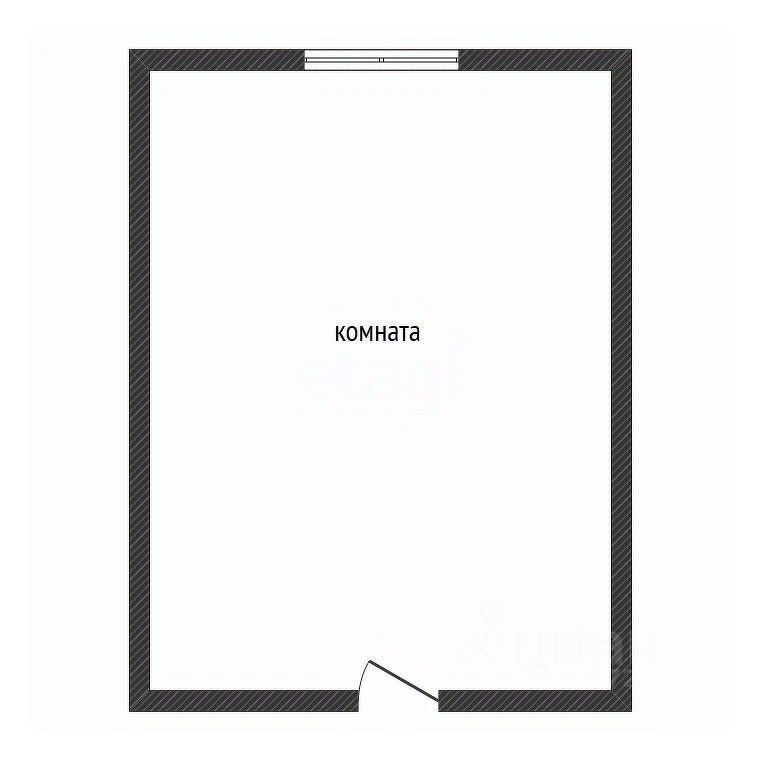 17.3 м², 2/5 этаж, 1-комн.