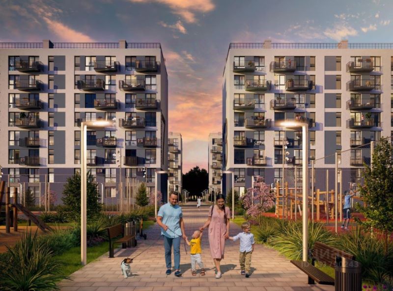 2-комн. квартира, 57.5 м2, 7/8 этаж