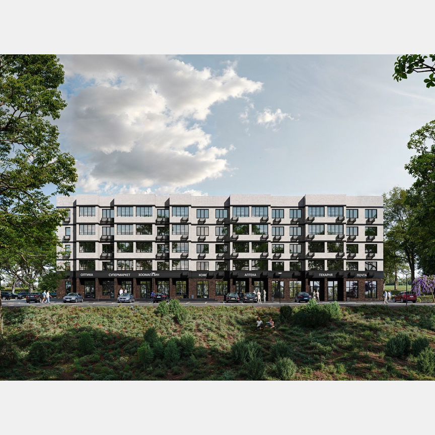 3-комн., 83.3 м², 1/5 этаж