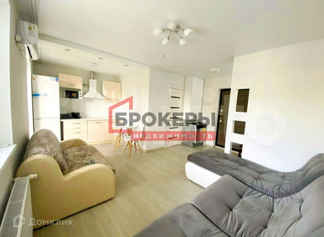 Студия, 31 м², 6/8 этаж