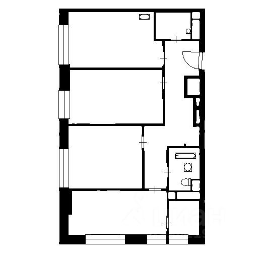 4-комн., 110 м², 11/13 этаж