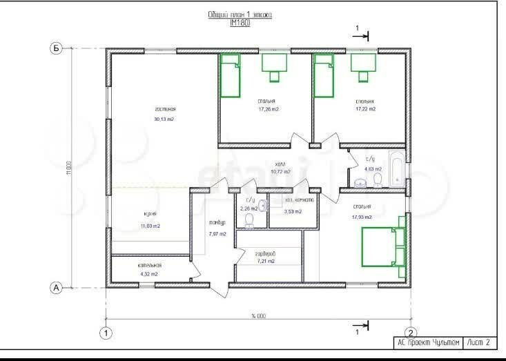 Дом, 140 м², 12 соток