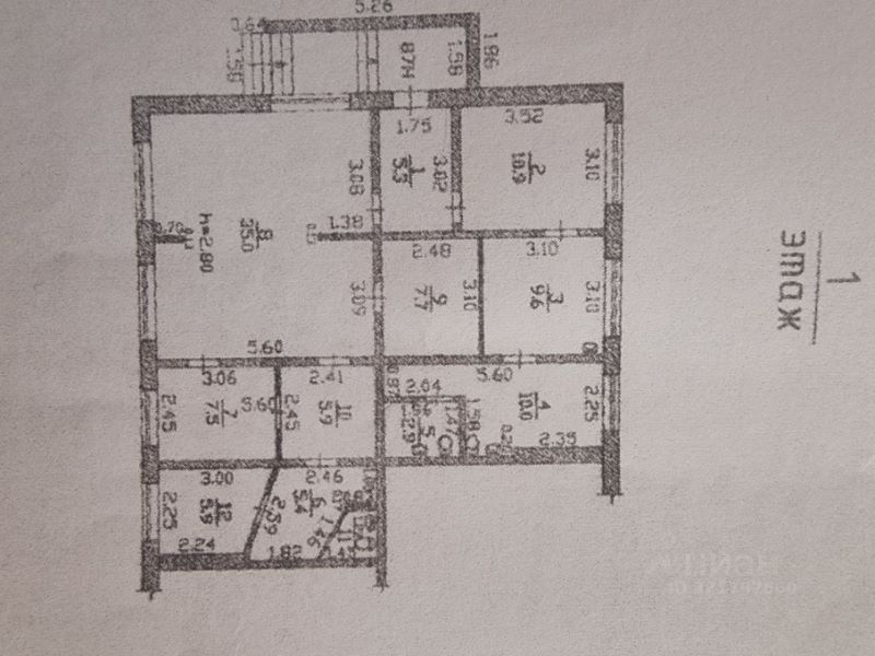 ПСН, 72 м², 1/5 этаж