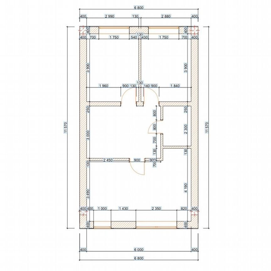 Дом, 127 м², 1.4 сотка