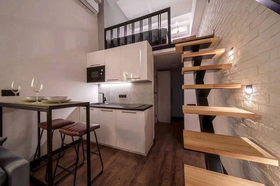 Студия, 25.5 м², 1/2 этаж