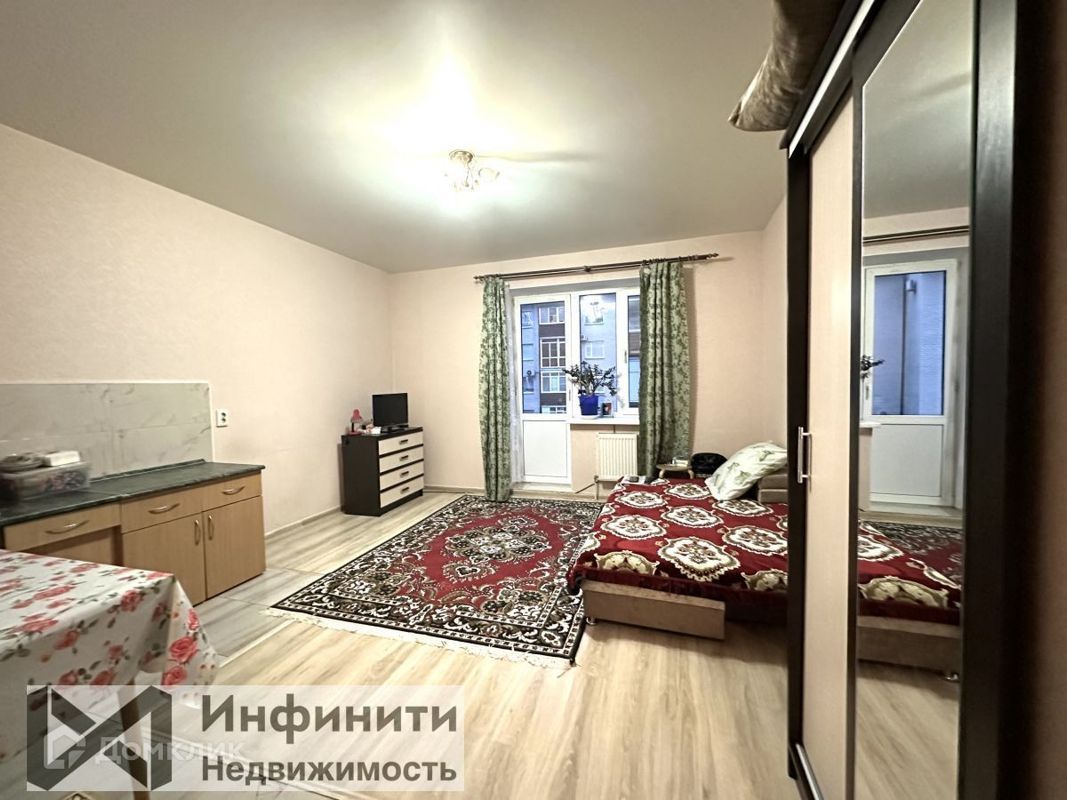 Студия, 27 м2, 3/5 этаж