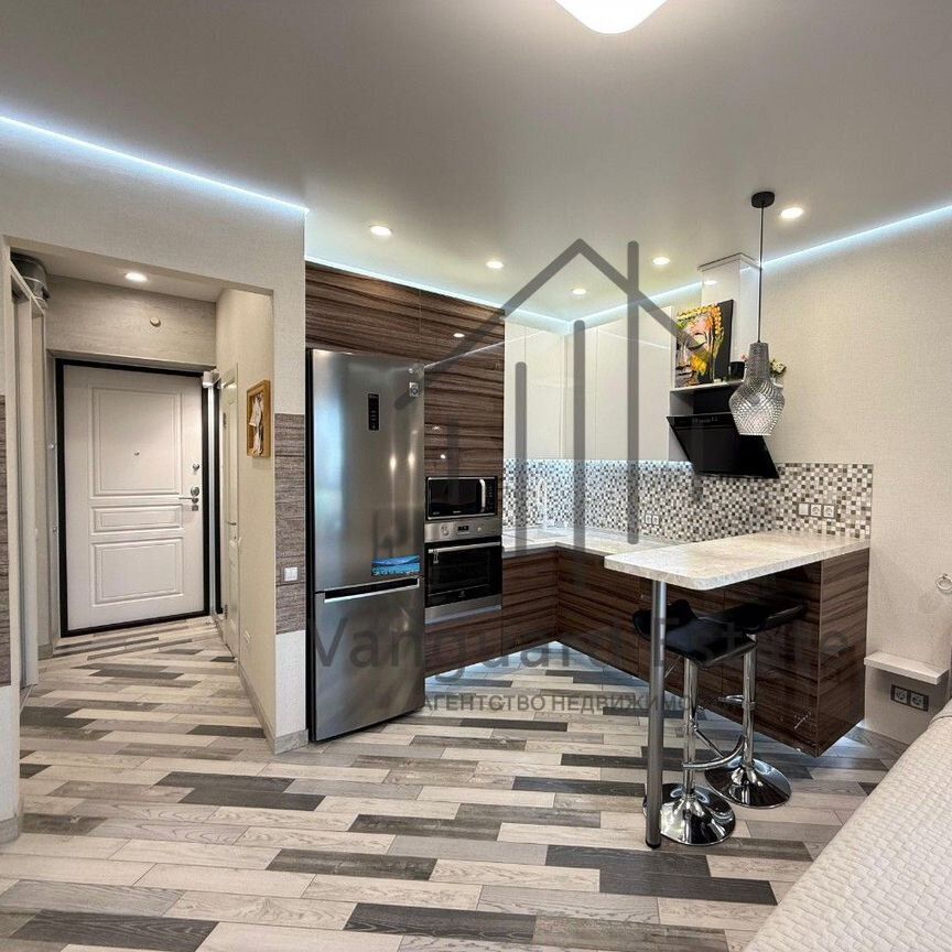 Студия, 26 м², 9/16 этаж