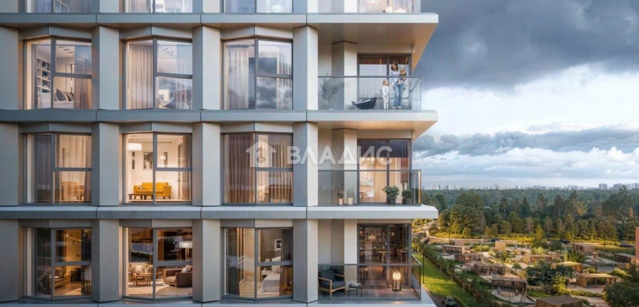 2-комн. квартира, 49.1 м², 21/31 этаж