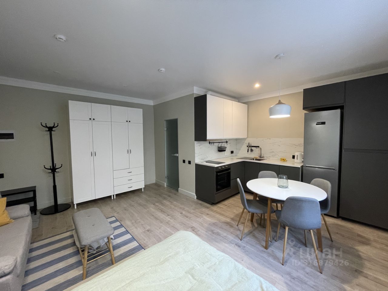 Студия, 30 м², 2/2 этаж