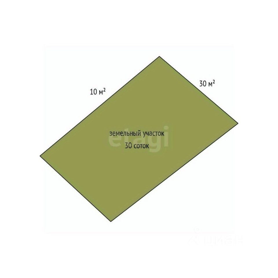 Земельный участок, 30 соток