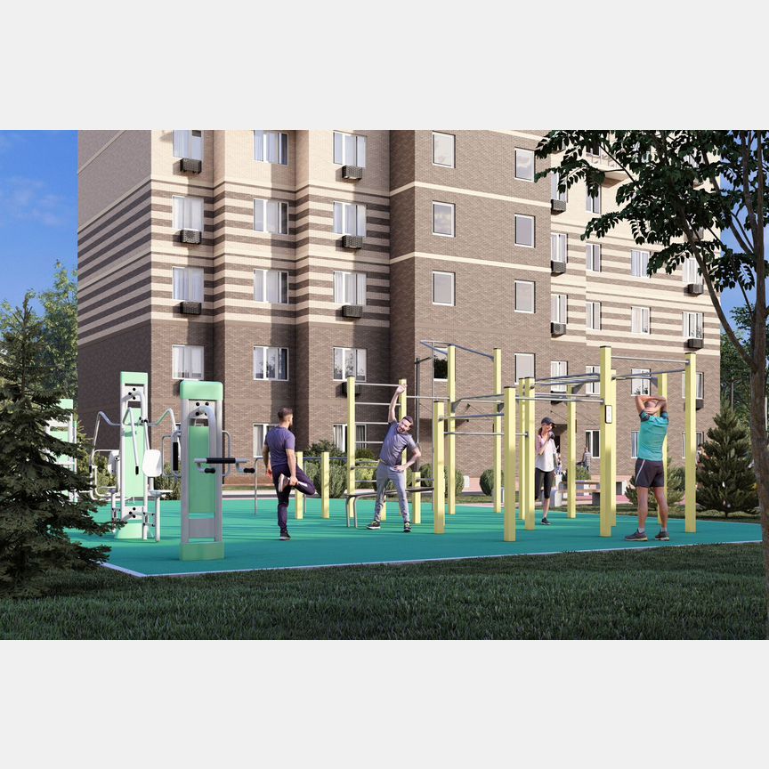 2-комн. квартира, 73.9 м², 8/14 этаж